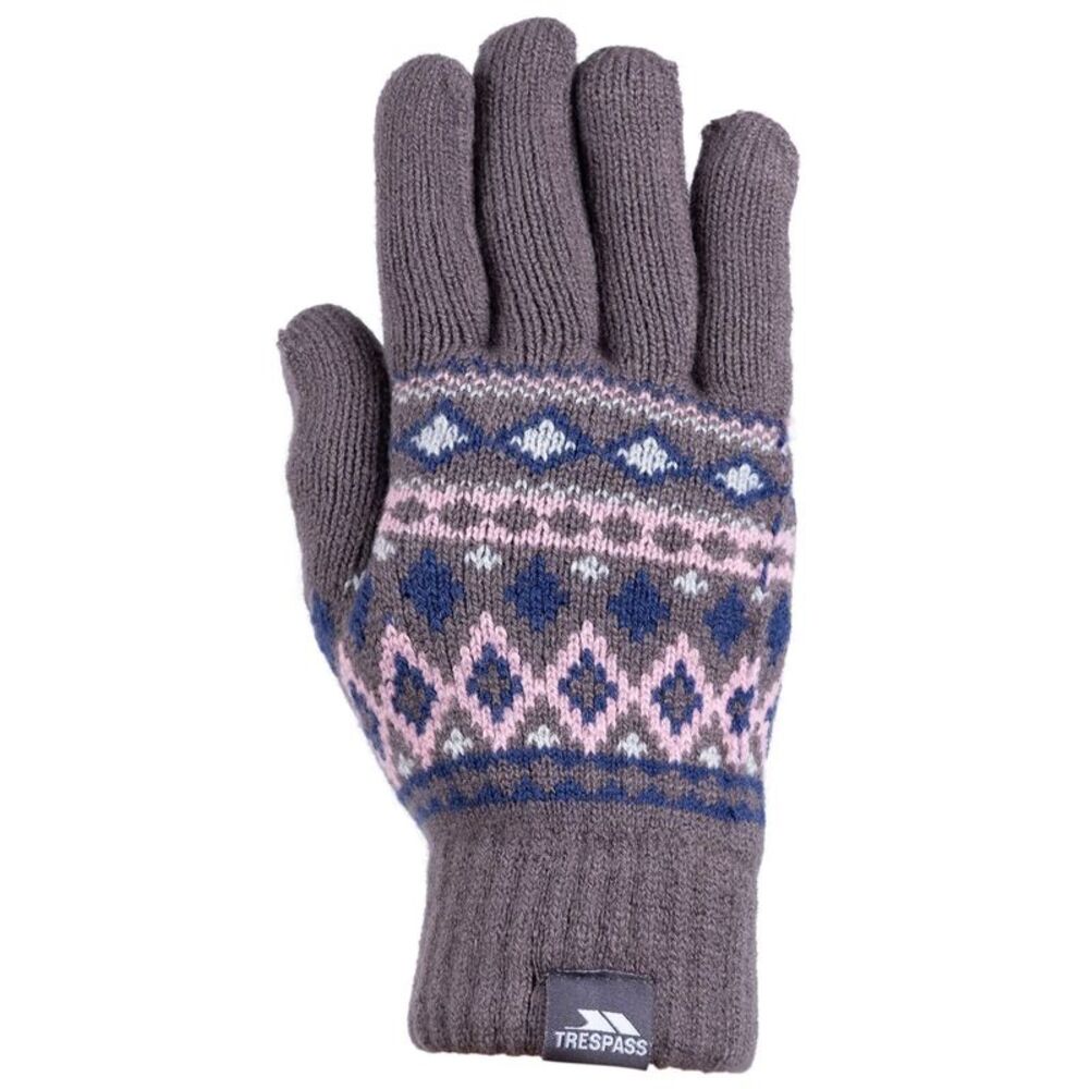 Trespass Unisex Adult Shawny Gloves / Gray
